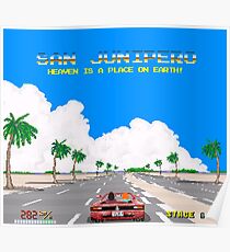 Black Mirror / San Junipero / Out Run Poster