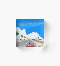 Black Mirror / San Junipero / Out Run Acrylic Block