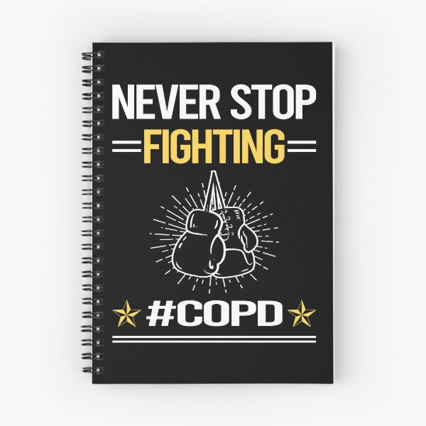 Item preview, Never Stop Fighting With COPD designed and sold by StoreHornedFace.