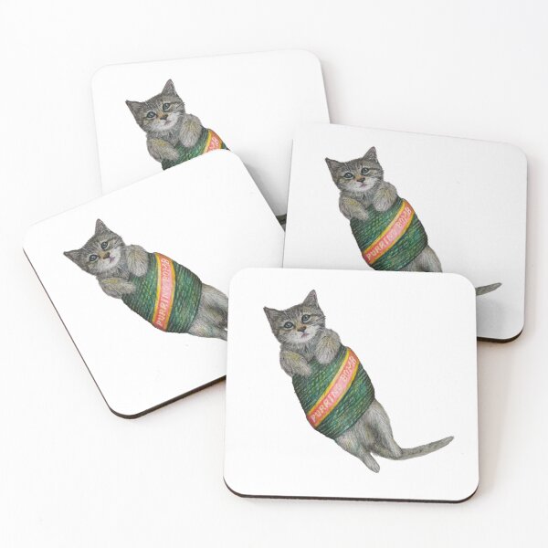 Item preview, Purring cat bomb | Cat drawing with coloured pencils designed and sold by DipakSonarArt.