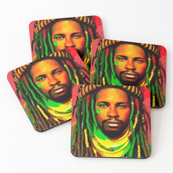 Aperçu de l'œuvre T-SHIRTS vibration reggae rasta créée et vendue par Mao-Bwolf.