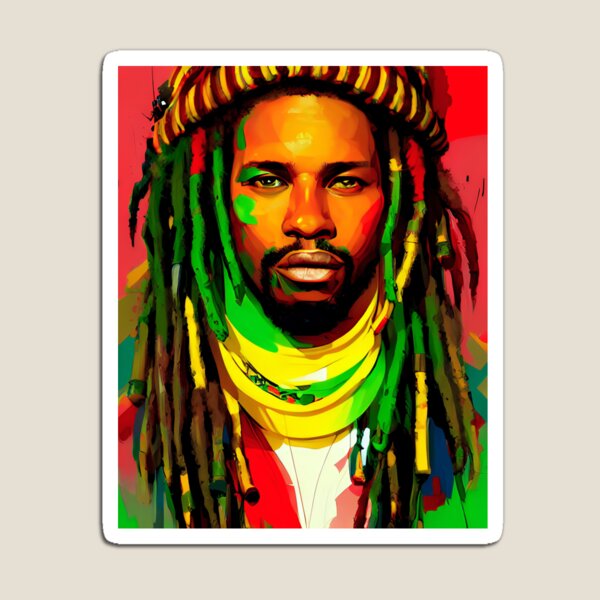Item preview, Rasta reggae vibration T-SHIRTS designed and sold by Mao-Bwolf.