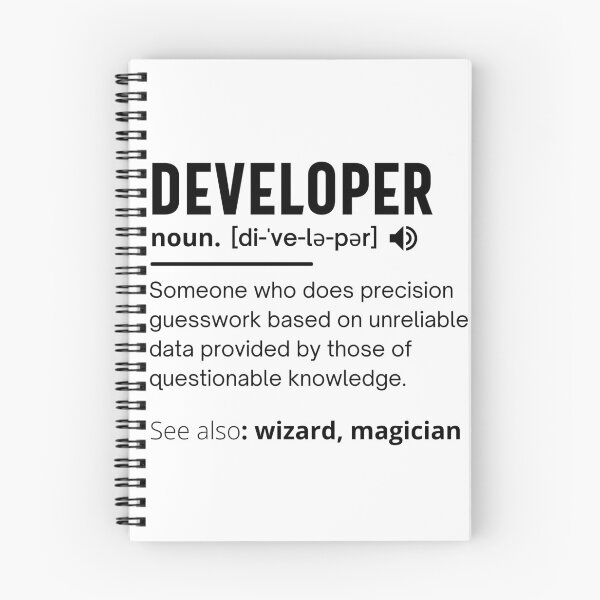 Item preview, Developer Dictionary Definition Funny developers design ideal for programmers and coders designed and sold by Pillowaza.