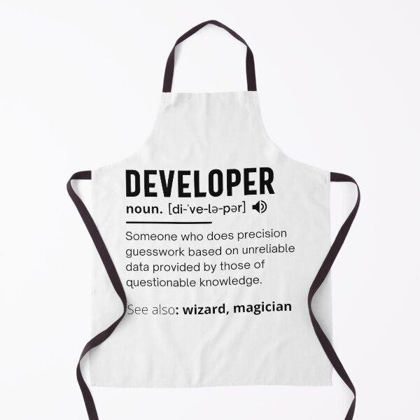 Item preview, Developer Dictionary Definition Funny developers design ideal for programmers and coders designed and sold by Pillowaza.