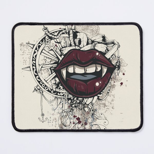 Item preview, Lips of Death Love designed and sold by lunegreiros.