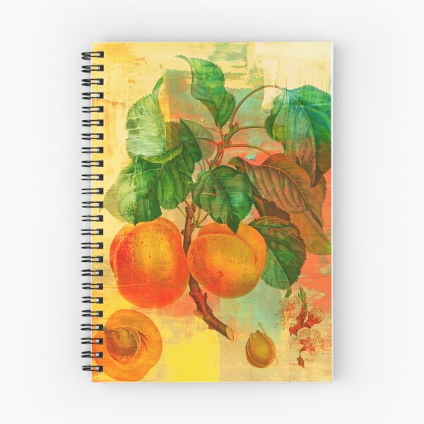 Item preview, Botanical Print with a Modern Twist- Apricots- Peaches designed and sold by Emily Gartner.