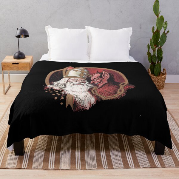 Item preview, Funny Gift Christmas Krampus Holiday Gifts Fan designed and sold by Allegrascaffidi.