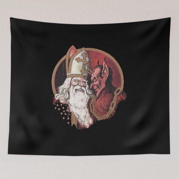 Item preview, Funny Gift Christmas Krampus Holiday Gifts Fan designed and sold by Allegrascaffidi.