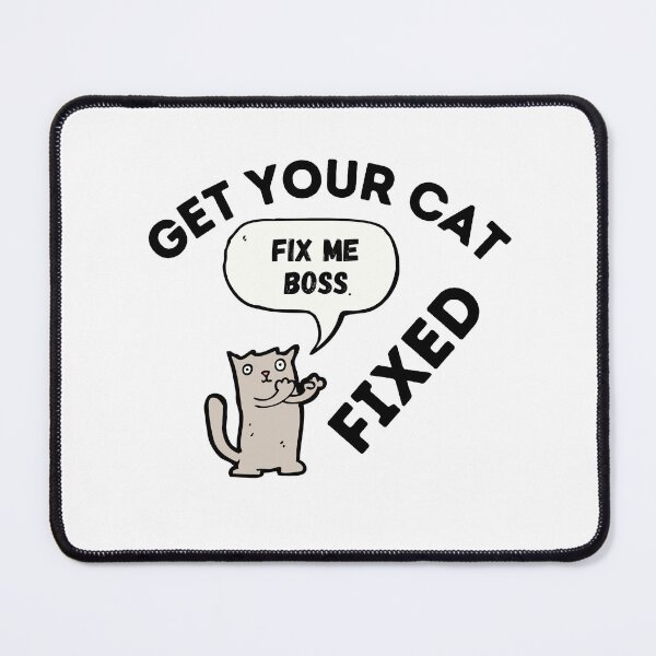 Item preview, Get Your Cat Fixed designed and sold by OneDayCollected.