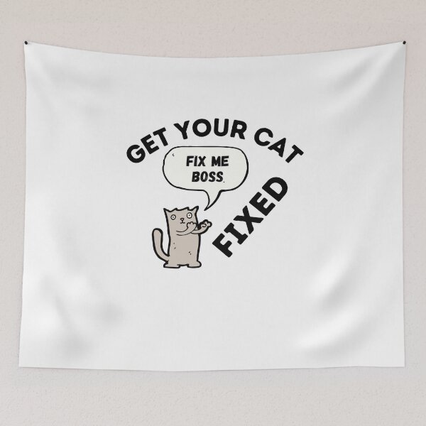 Item preview, Get Your Cat Fixed designed and sold by OneDayCollected.