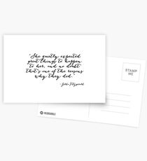 She quietly expected great things Postcards