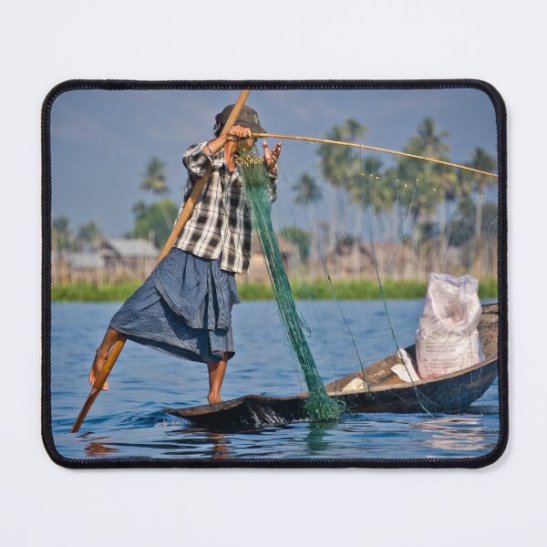 Item preview, Fisherman from Inle Lake, Burma. designed and sold by Lie Yim.