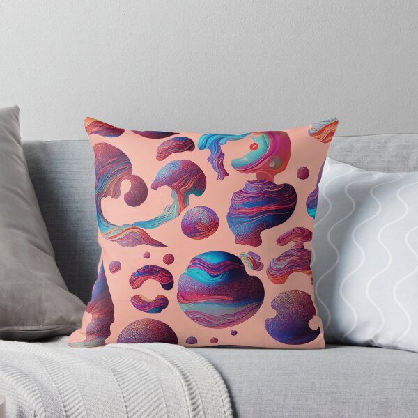 Item preview, pink colourful pattern designed and sold by cavia.