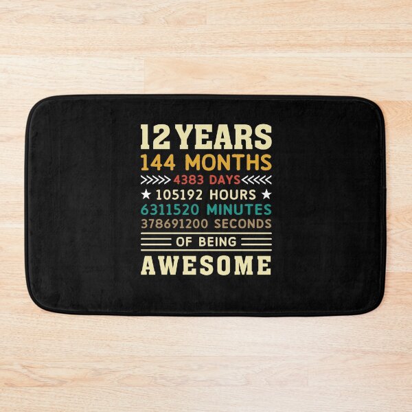 Item preview, 12 Years 144 Months 4383 Days Birthday Gift designed and sold by 1681830934131.