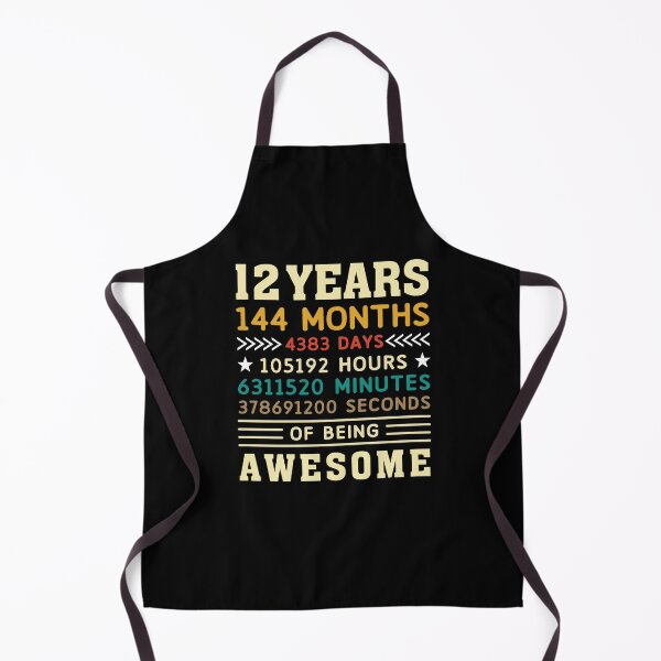 Item preview, 12 Years 144 Months 4383 Days Birthday Gift designed and sold by 1681830934131.