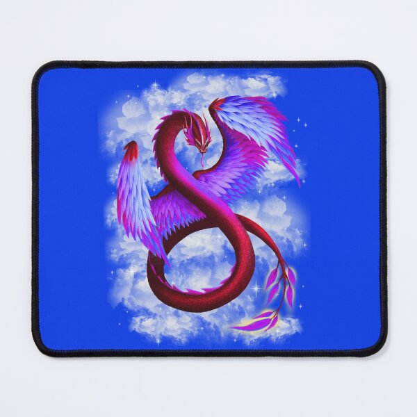 Item preview, Dragon in the Skies, fantasy art designed and sold by LoneAngel.