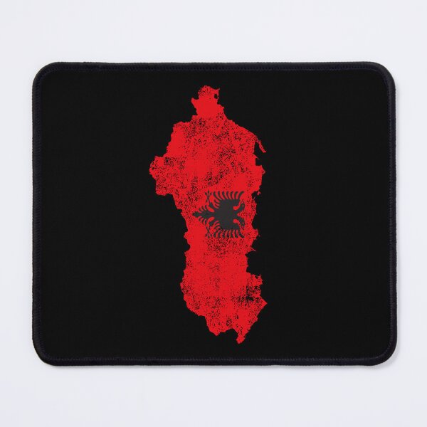 Item preview, Albania Flag Country Outline Shape designed and sold by 1681830934131.