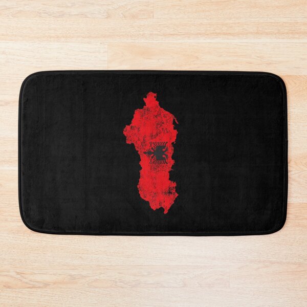 Item preview, Albania Flag Country Outline Shape designed and sold by 1681830934131.