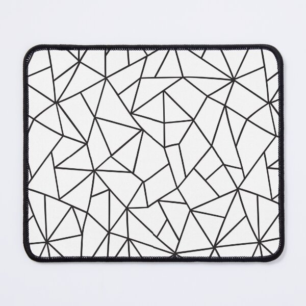 Item preview, Black and White Geometric Abstract Pattern designed and sold by JMSU.