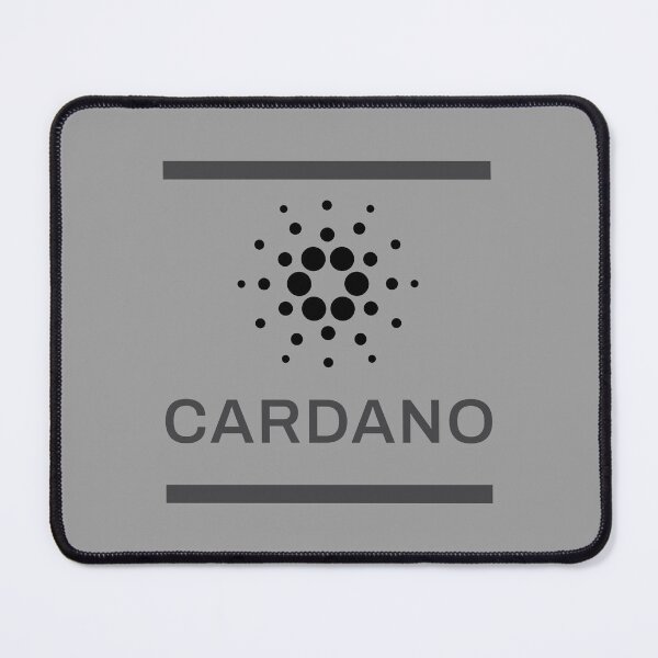 Item preview, Cardano ADA Crypto Altcoin - Clean Dark Grey Design designed and sold by CryptoMoods.