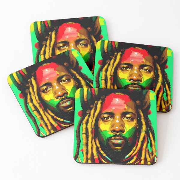 Aperçu de l'œuvre T-SHIRTS vibration reggae rasta créée et vendue par Mao-Bwolf.