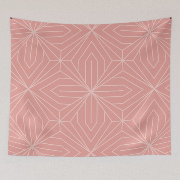 Item preview, Art Deco Pink Pattern designed and sold by Lore White.