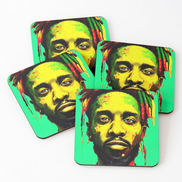 Aperçu de l'œuvre T-SHIRTS vibration reggae rasta créée et vendue par Mao-Bwolf.