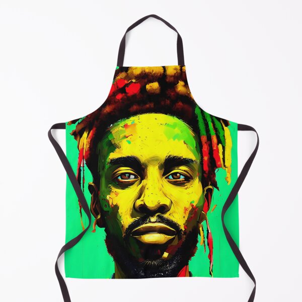 Aperçu de l'œuvre T-SHIRTS vibration reggae rasta créée et vendue par Mao-Bwolf.