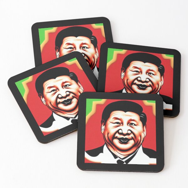 Item preview, Face of Xi Jinping Circle - Xi's Not My President - Xi Jinping Caricature designed and sold by AlleminDesign.