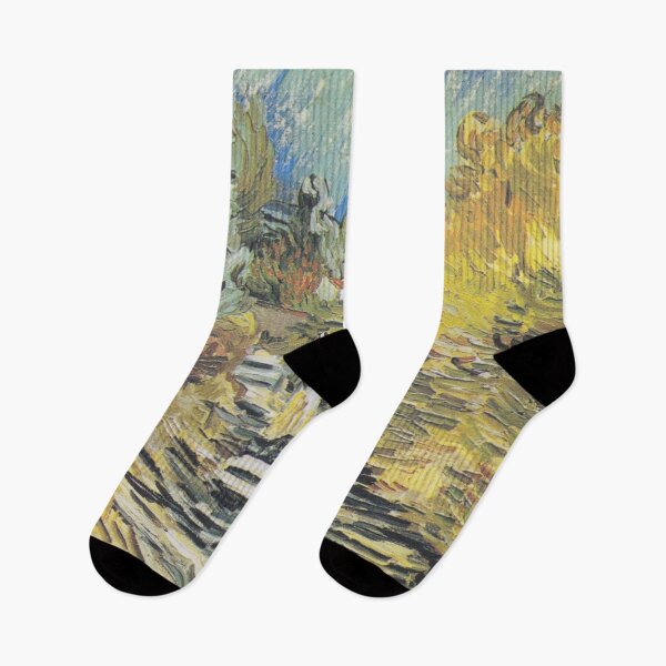 Item preview, VAn Gogh: A Road at Saint-Remy with Female Figure designed and sold by The Great  Art.