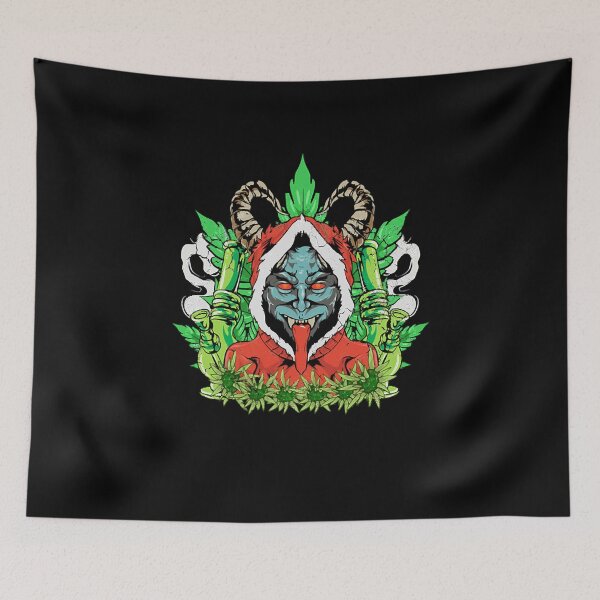 Item preview, Gifts Men Merry Krampus Christmas Graphic Fan designed and sold by Allegrascaffidi.