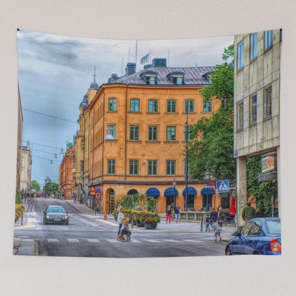 Item preview, Drottninggatan Street Scene  designed and sold by Barry W  King.
