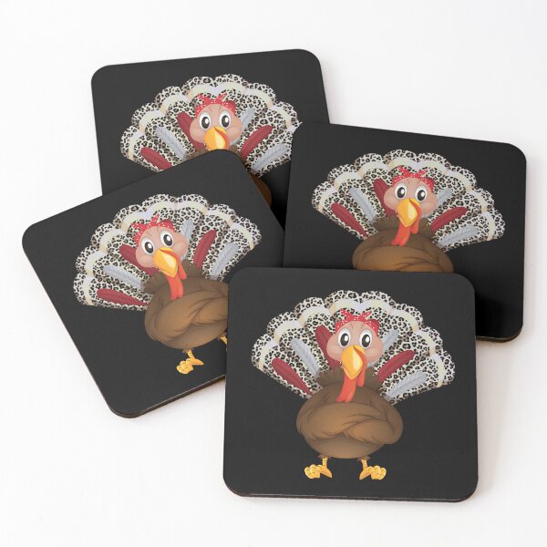 Item preview, 2022 Thanksgiving Festive Leopard Turkey Day Autumn Fall Season  designed and sold by Med ing.