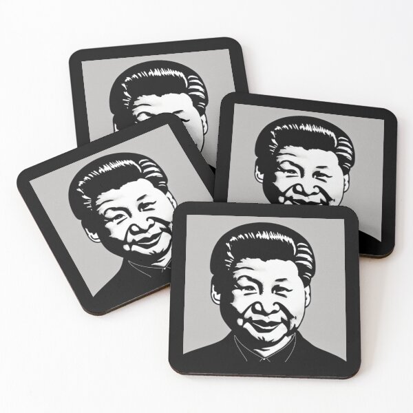 Item preview, Caricature of Xi Jinping Circle - Xi's Not My President - Xi Jinping Caricature designed and sold by AlleminDesign.