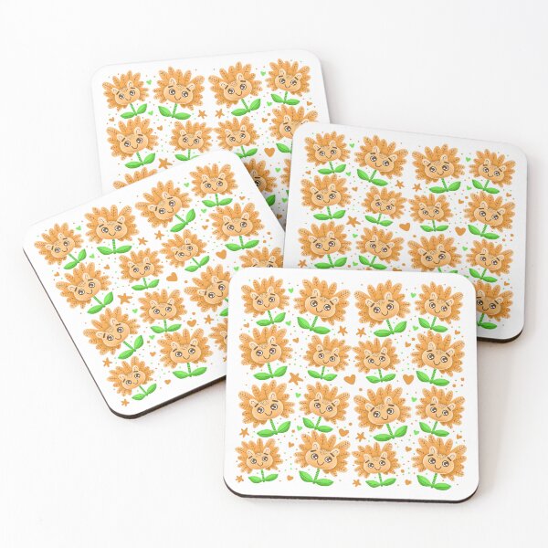 Item preview, Bear flower pattern designed and sold by jasmineberry.