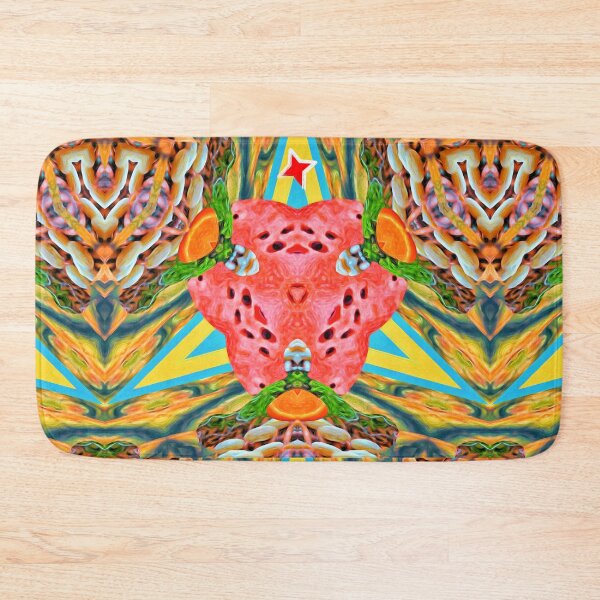 Item preview, WONDERFUL PAINTING GUAVA PINEAPPLE ORANGE & GINGERBREAD COOKIES  FOR CHRISTMAS - ABSTRACT TROPICAL FRUIT COCKTAIL FROM ARUBA - ARUBA FLAG - ARUBA, ONE HAPPY ISLAND! designed and sold by Ralek.