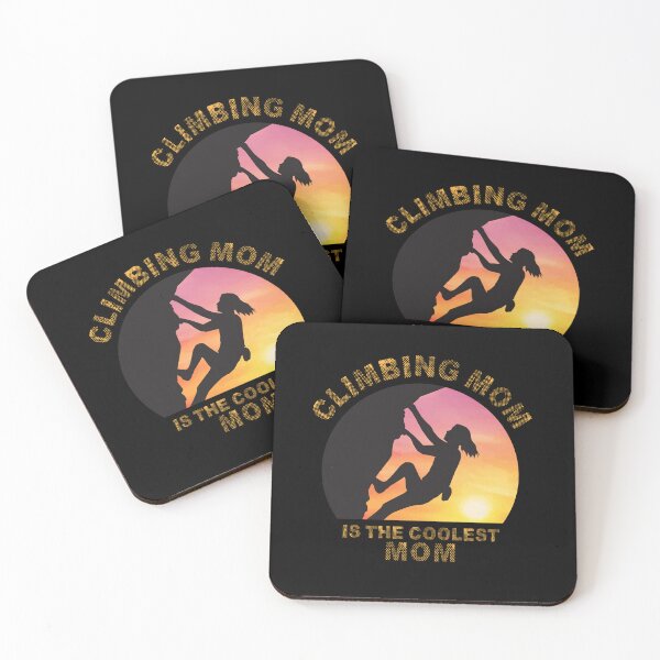 Item preview, Climbing mom is the coolest designed and sold by sharifex.