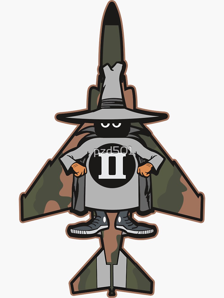 Spooky F-4 Phantom II - Grey - Clean Style  Sticker for Sale by