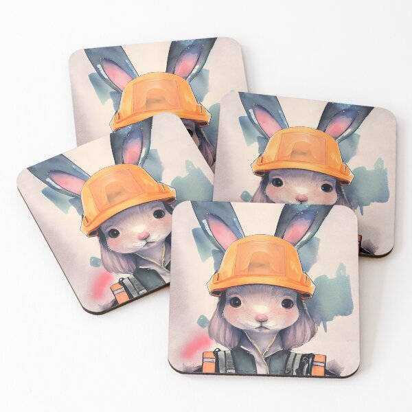 Item preview, Construction bunny | Tradesman bunny designed and sold by sci-fAI.