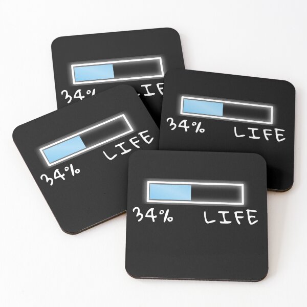 Item preview, 34% Life percentage - Your own style, Your own age - Life Logo designed and sold by Akimatax ✯✯✯✯✯.