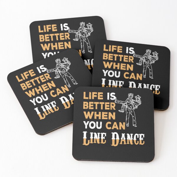 Item preview, Life is better when you can Line dance Country fan designed and sold by Merchandiser099.