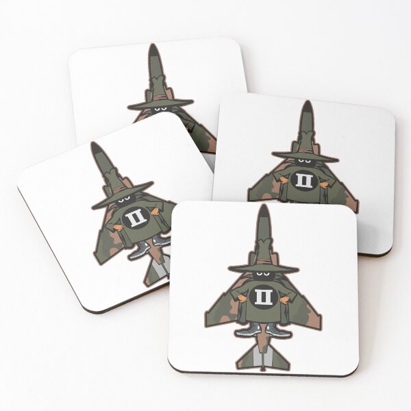 Item preview, Spooky F-4 Phantom II - Vietnam Camo Aircraft Silhouette [Green] - Clean Style  designed and sold by pzd501.