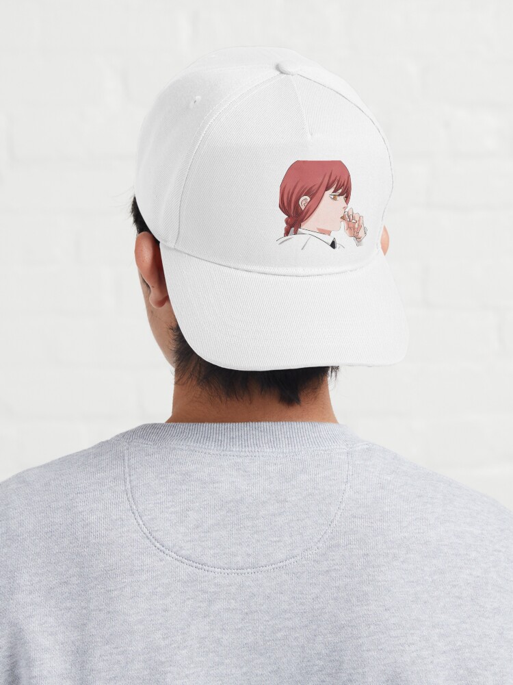 Makima Smoking Manga Chainsaw Man Cap For Sale By Aestheticanime Redbubble