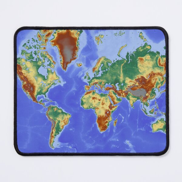 Item preview, World Map Color designed and sold by GGlobeStudio.