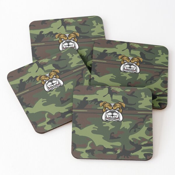 Artikelvorschau, Camouflage-Bulldogge entworfen und verkauft von Yiorgos Designs.