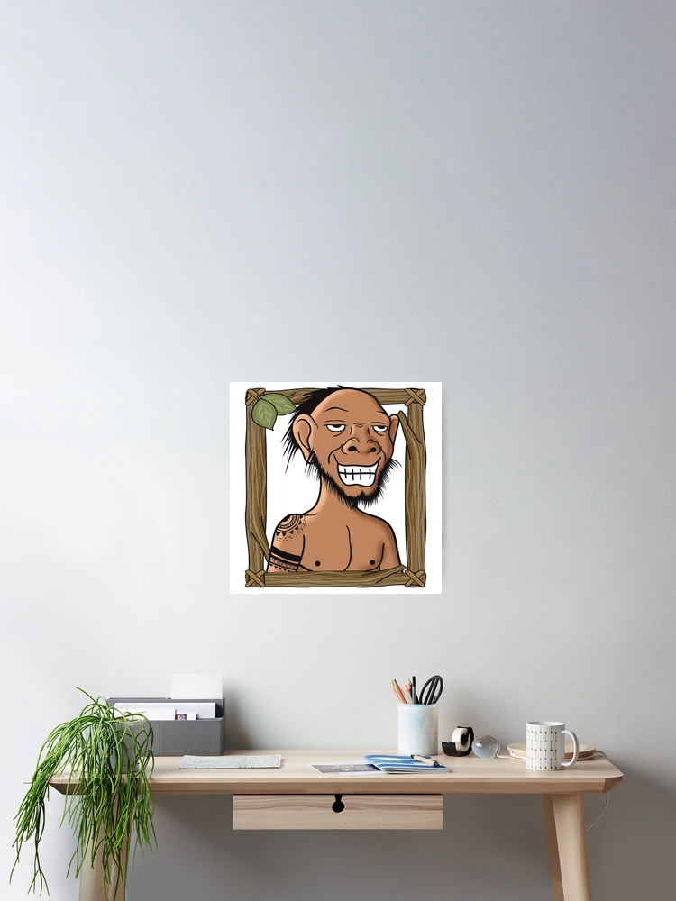 Thumbnail 2 of 3, Poster, Java Man designed and sold by KajoInkDesign.