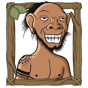 Artwork thumbnail, Java Man by KajoInkDesign