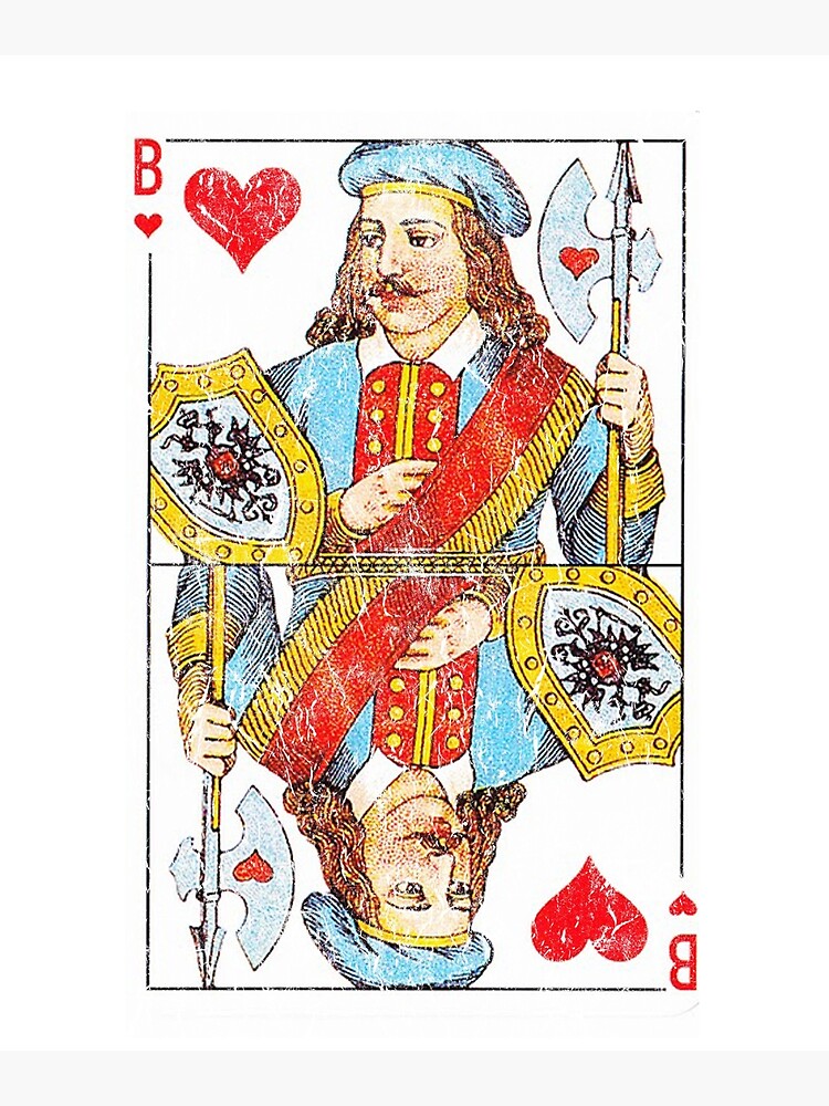 Queen of Hearts Playing Card Art Board Print for Sale by vladocar