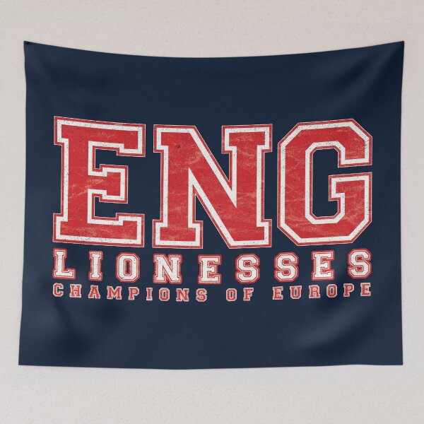 Item preview, England Lionesses European Champions (College-Style) designed and sold by Numero14.