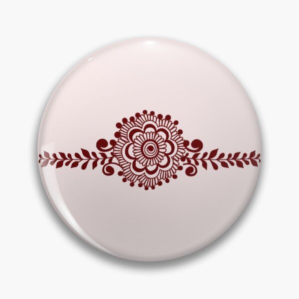Item preview, Red Henna Tattoo - Red Mehendi Motifs designed and sold by HennaArtista.